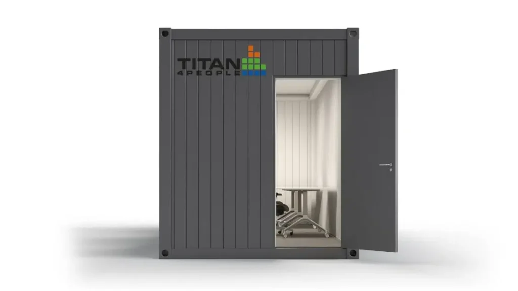 Kontorcontainer fra Titan