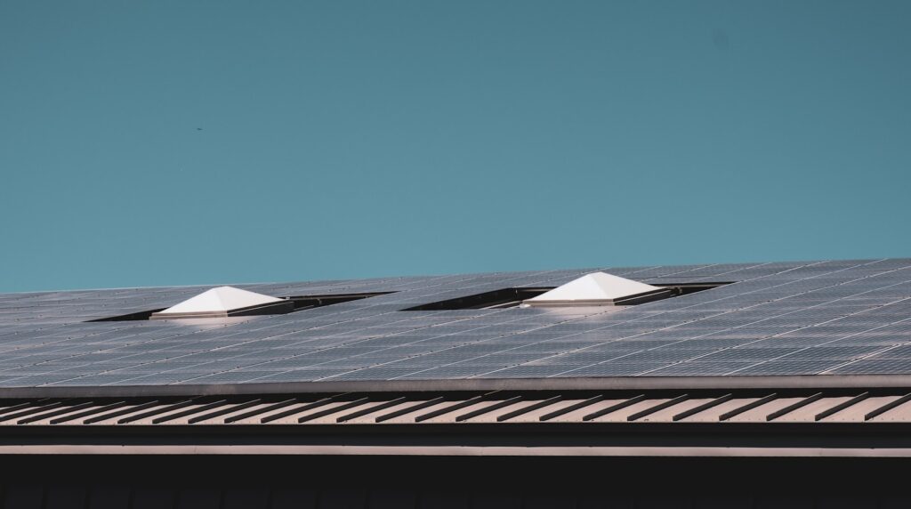 Solceller på taget